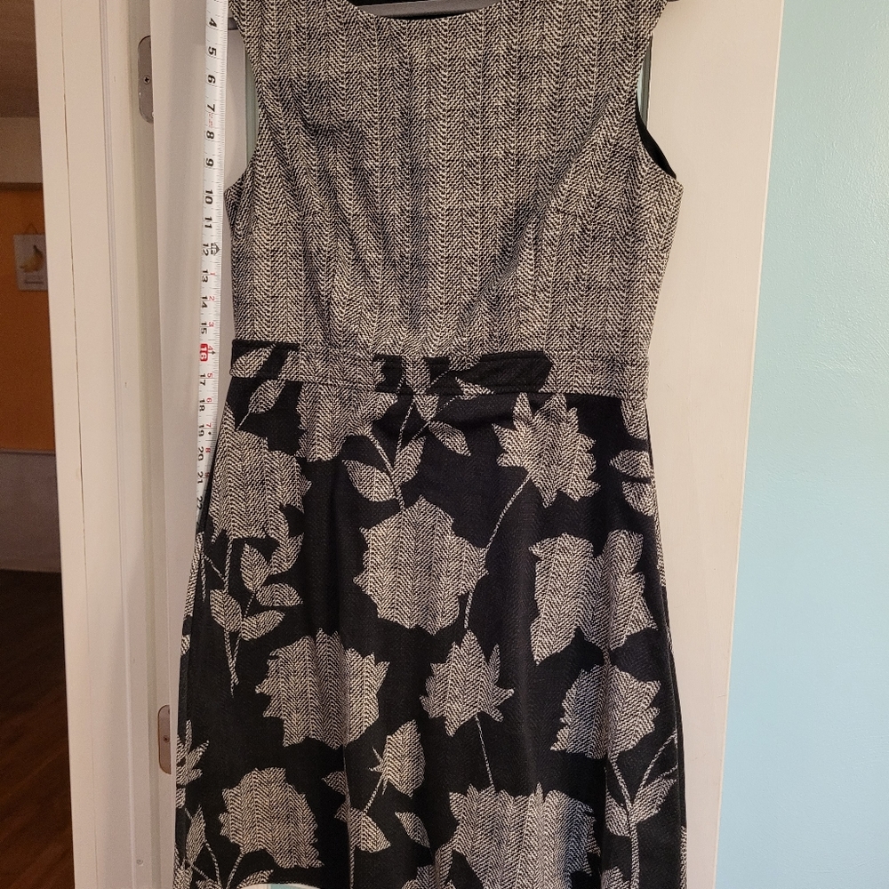 Women's two-tone fall dress